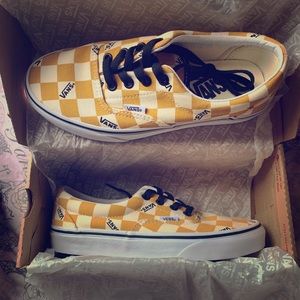 Yellow and Black vans
